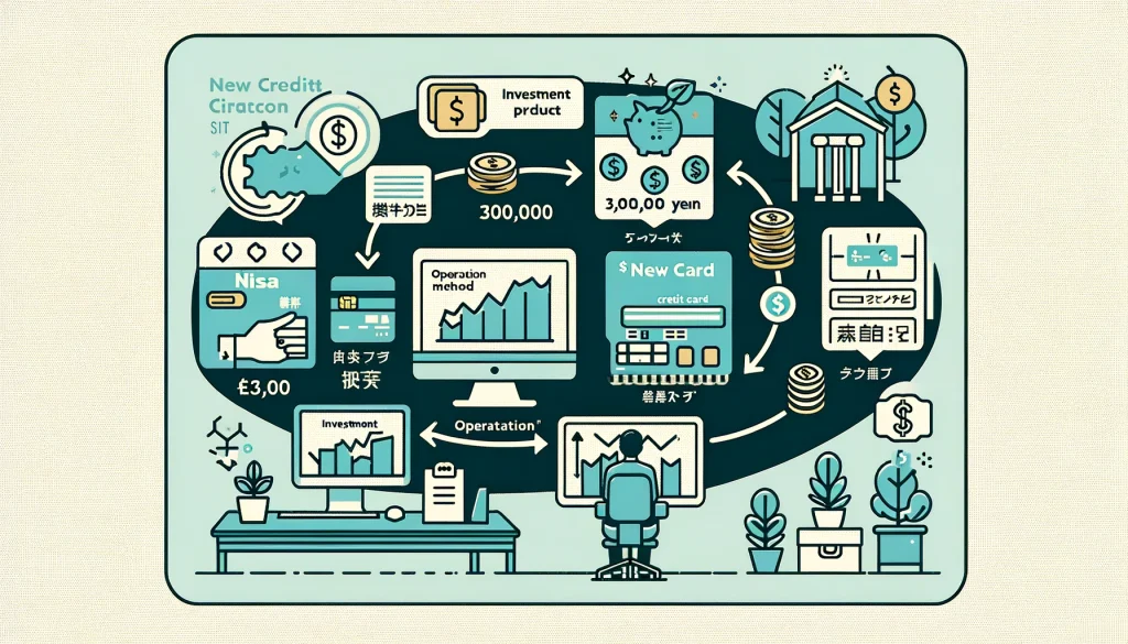 新nisa クレカ 積立 30万円の運用方法