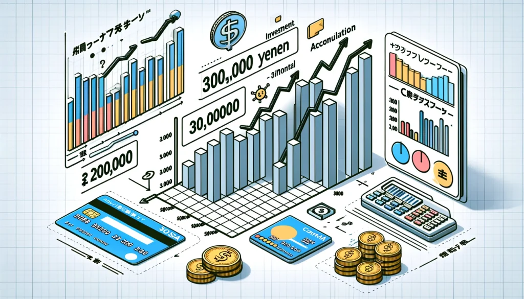 新nisa クレカ積立 月30万のシミュレーション