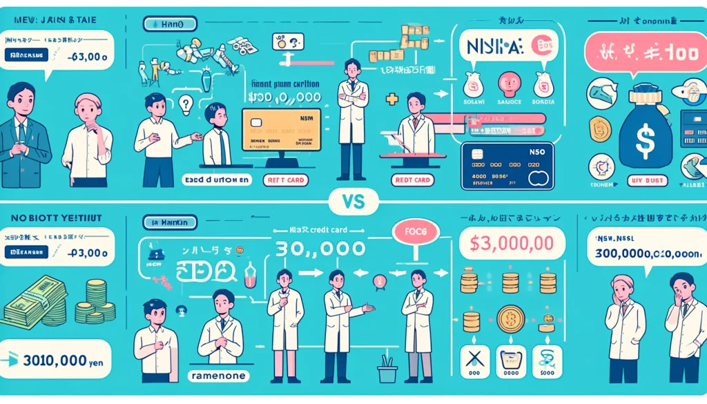 新nisa クレカ 積立 30万円の比較とおすすめ